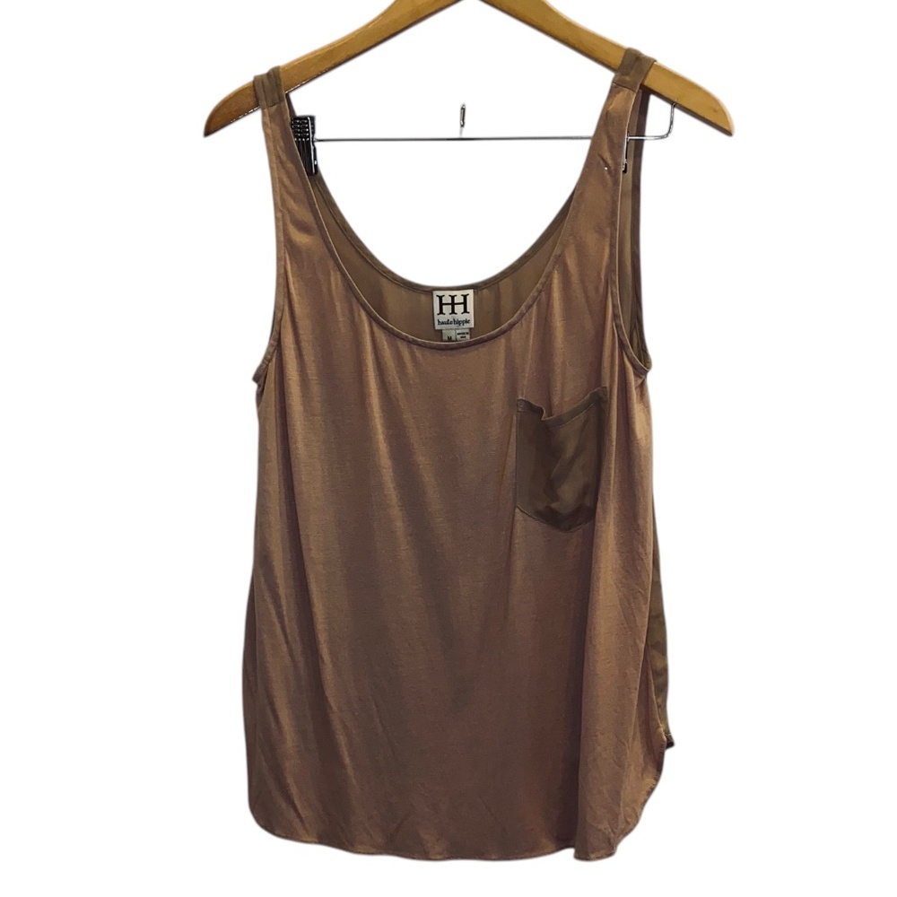Haute Hippie Bronze Tank Top